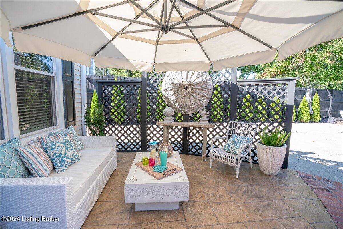 1007 Chesham Road Louisville, KY 40207 - Photo 37 of 49 Patio area just outside the backdoor