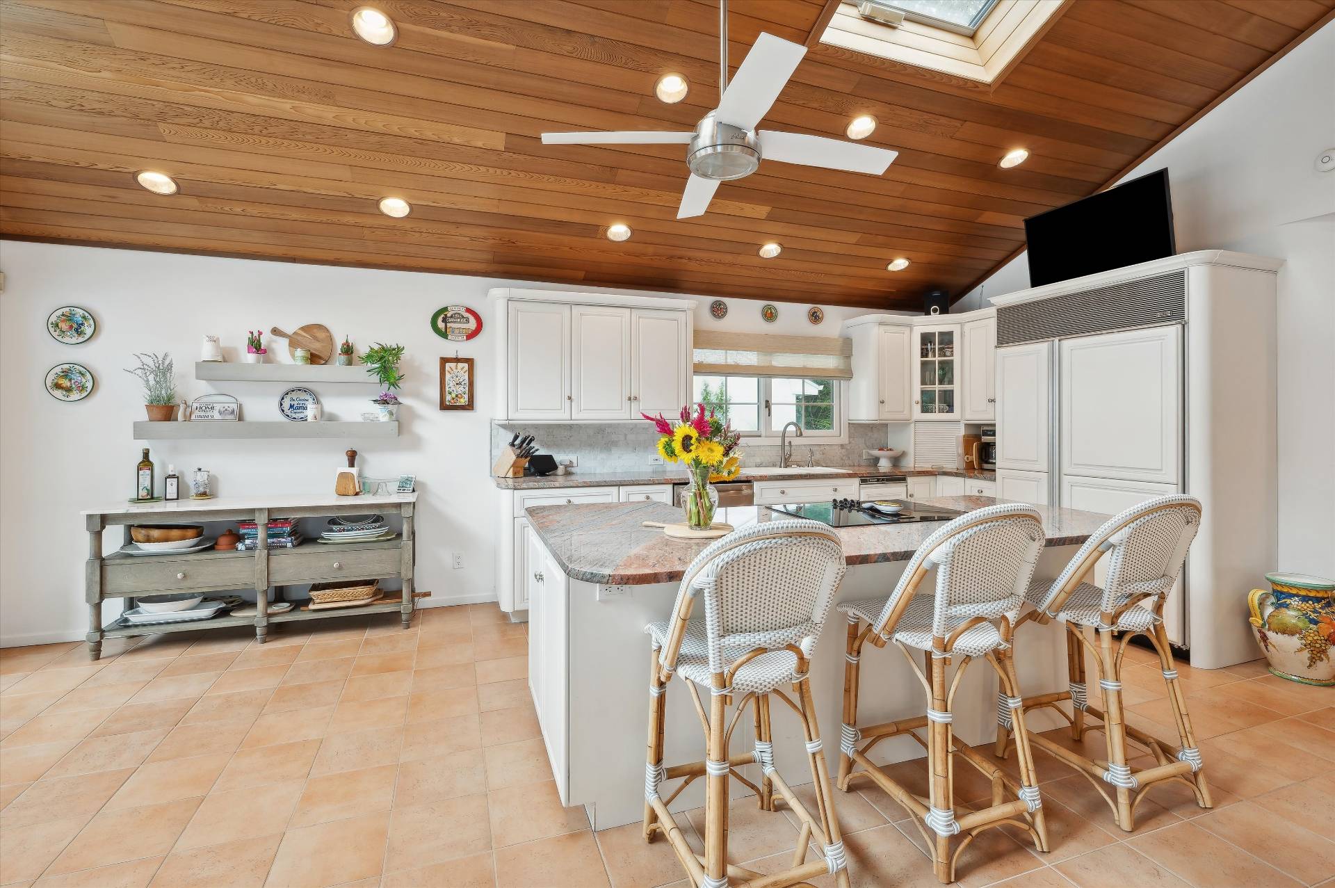 25 Midhampton Avenue Quogue, NY 11959 - Photo 18 of 32 a very nice looking kitchen with a large window appliances and cabinets