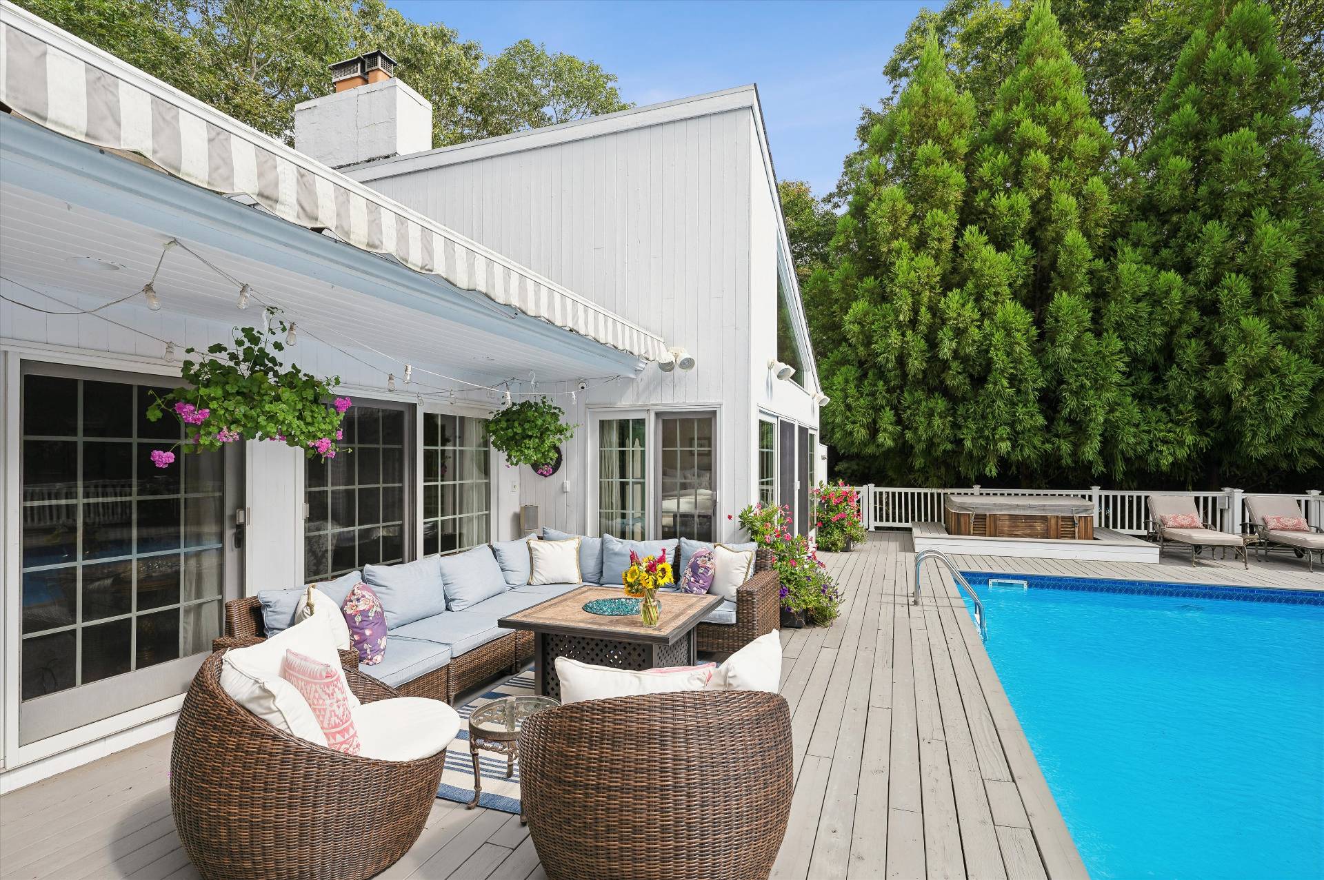 25 Midhampton Avenue Quogue, NY 11959 - Photo 2 of 32 a view of a house with pool and chairs