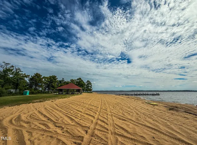 a view of swimming pool with an outdoor space