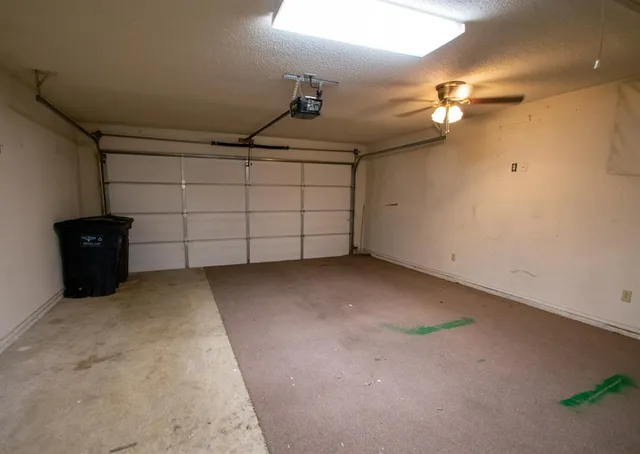 a view of a porch with wooden floor