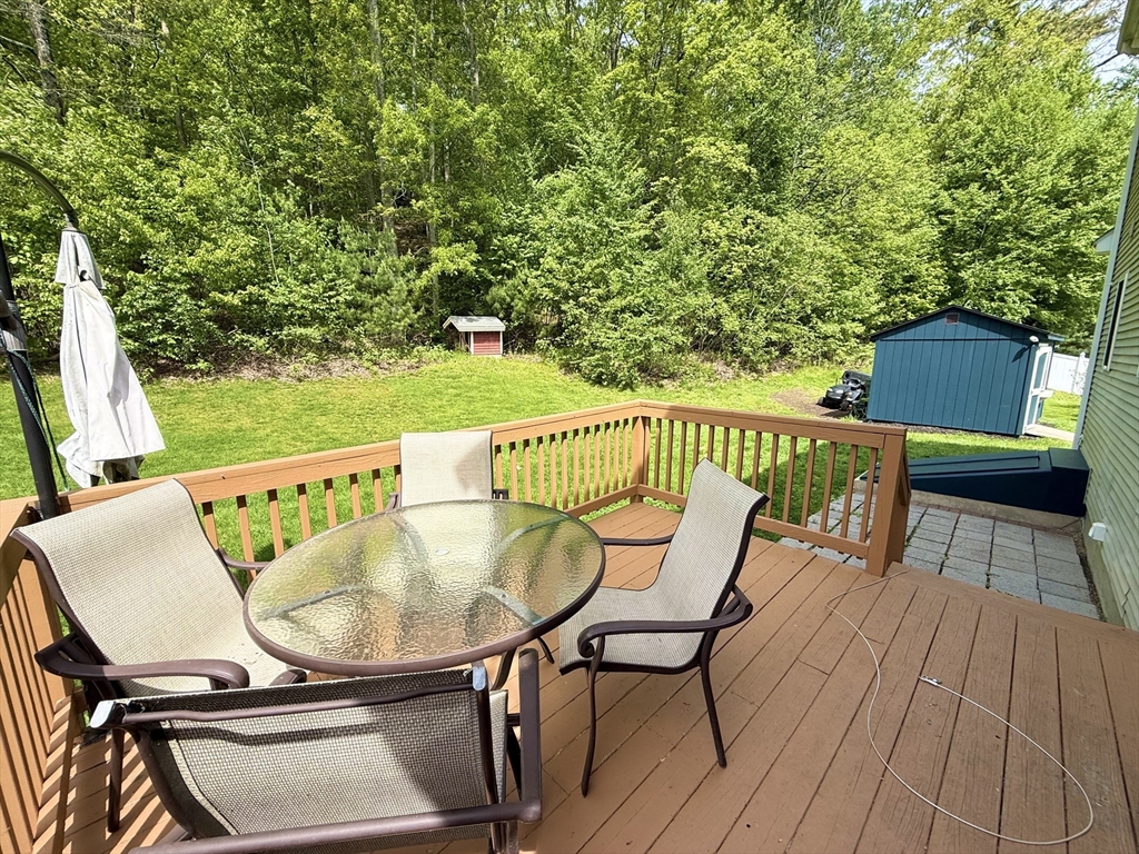 222 Bridge Street Warren, MA 01083 - Photo 37 of 40 a view of sitting space on deck and patio