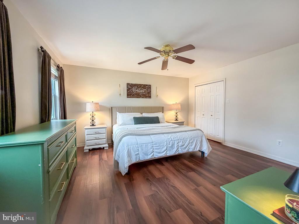 738 Bridgeview Road Feasterville-Trevose, PA 19053 - Photo 34 of 54 a bedroom with a bed dresser and a window