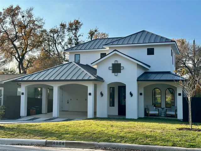 a view of a house with garden