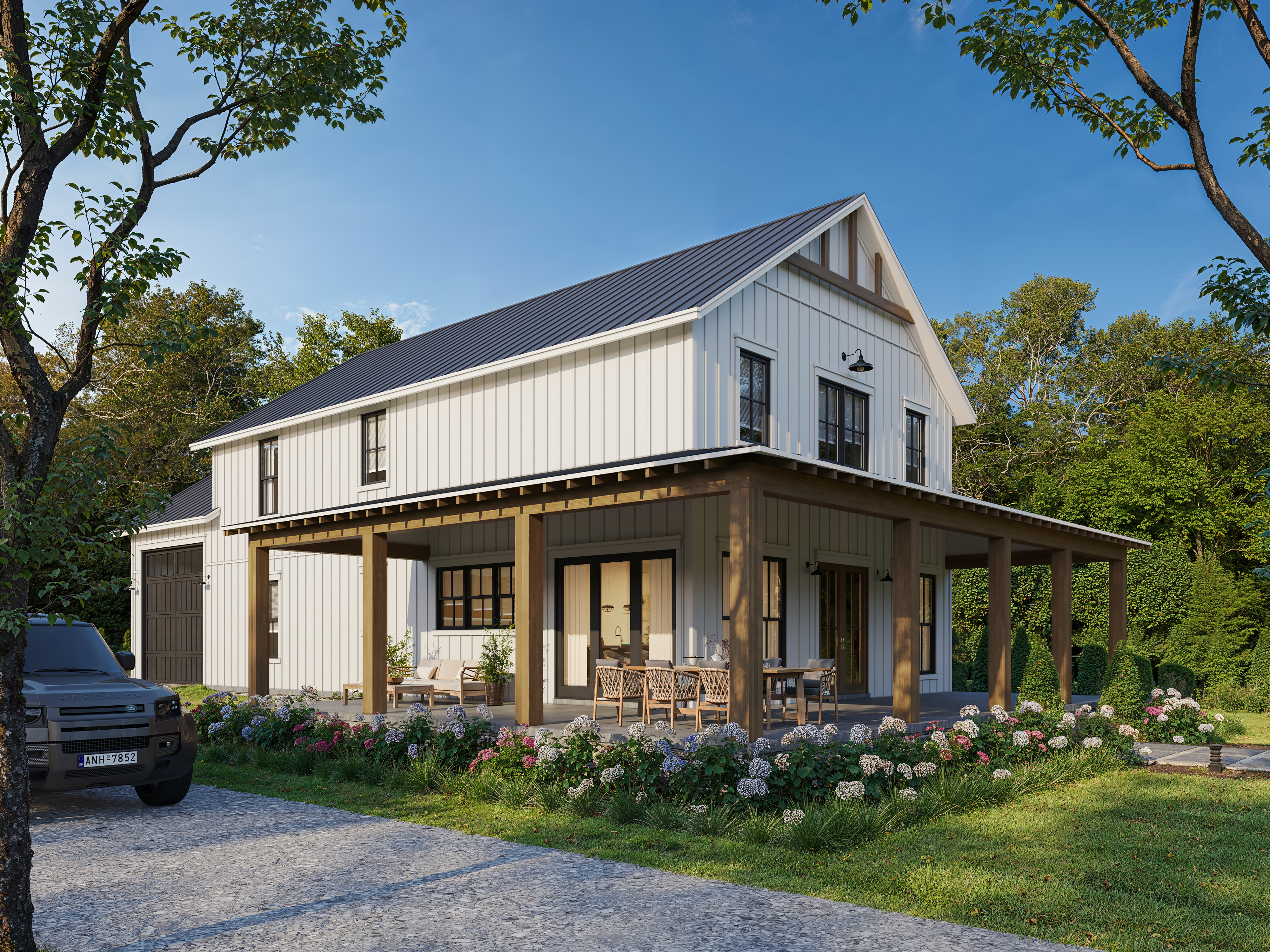 2 Hopes Way Oak Bluffs, MA 02557 - Photo 2 of 3 a front view of a house with garden
