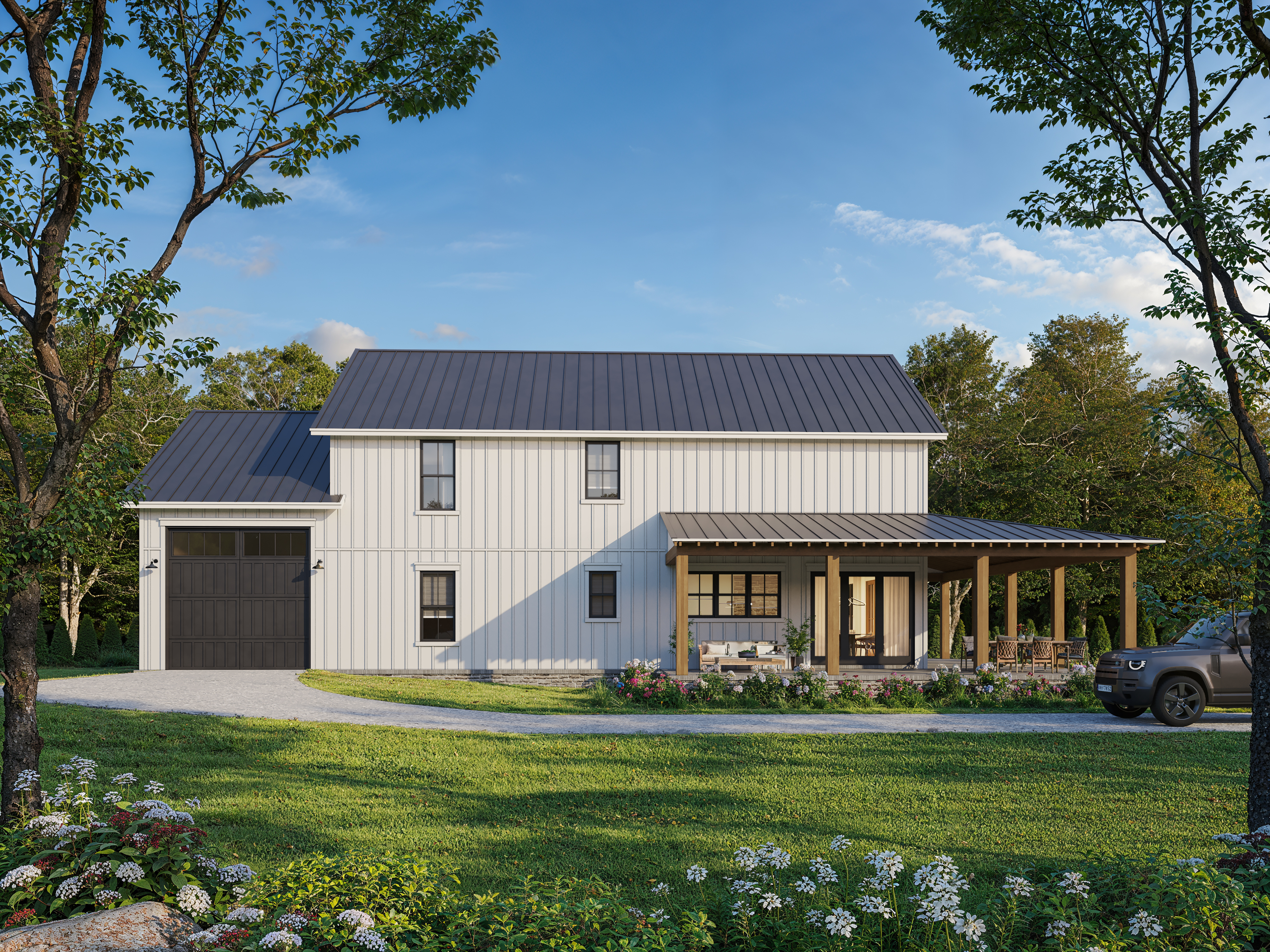 2 Hopes Way Oak Bluffs, MA 02557 - Photo 3 of 3 a front view of a house with a garden
