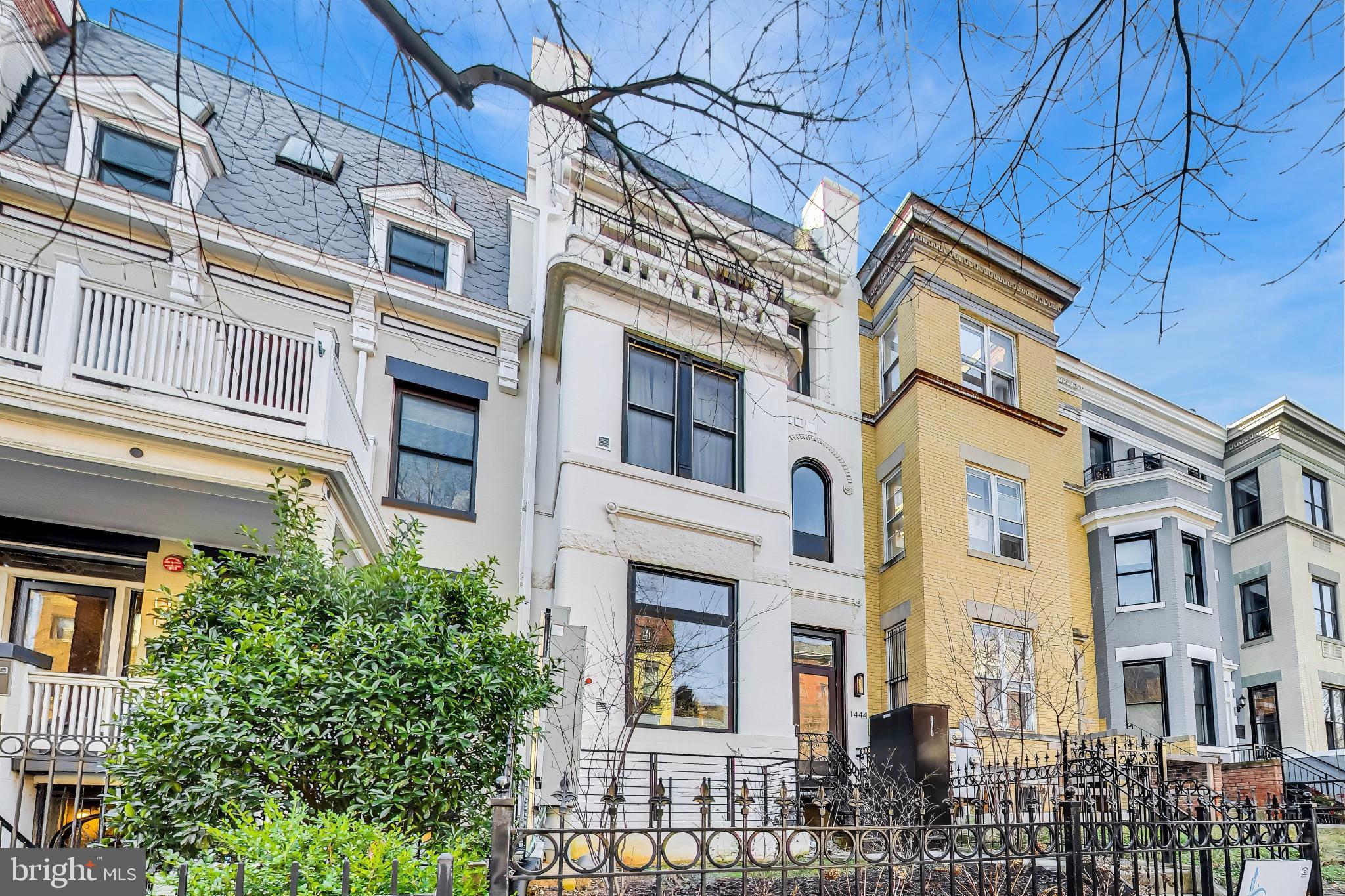 1444 Harvard Street Northwest, Unit 1 Washington, DC 20009 - Photo 2 of 19 Charming urban residences with historic flair.