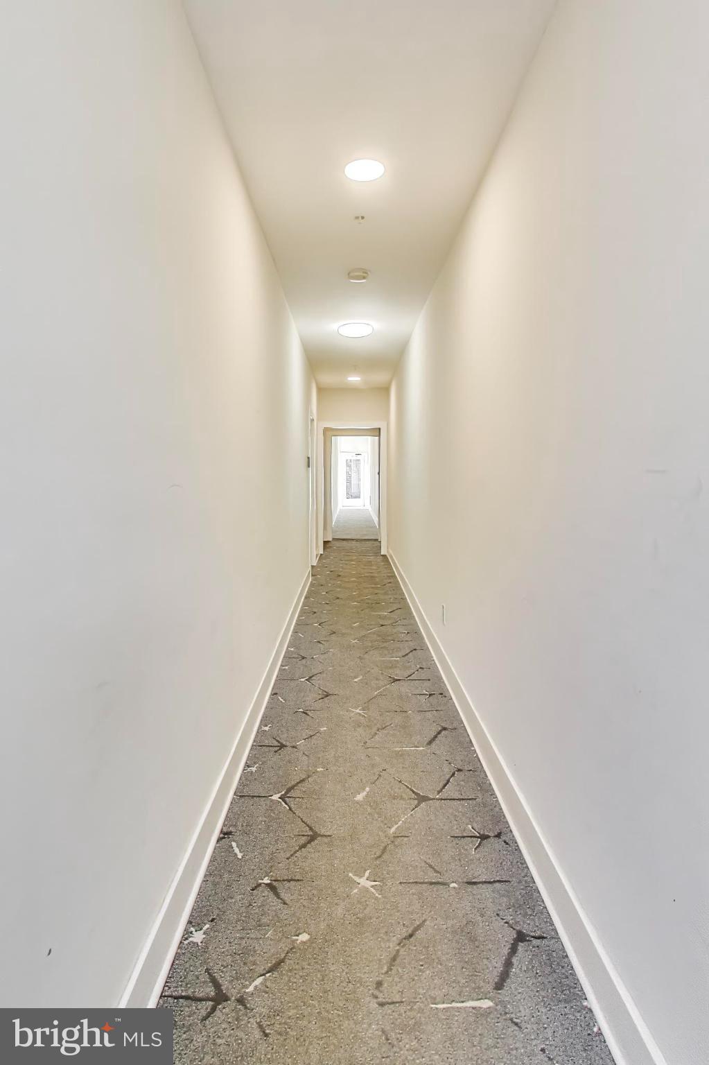 1444 Harvard Street Northwest, Unit 1 Washington, DC 20009 - Photo 5 of 19 Inviting corridor leading to bright entrance.