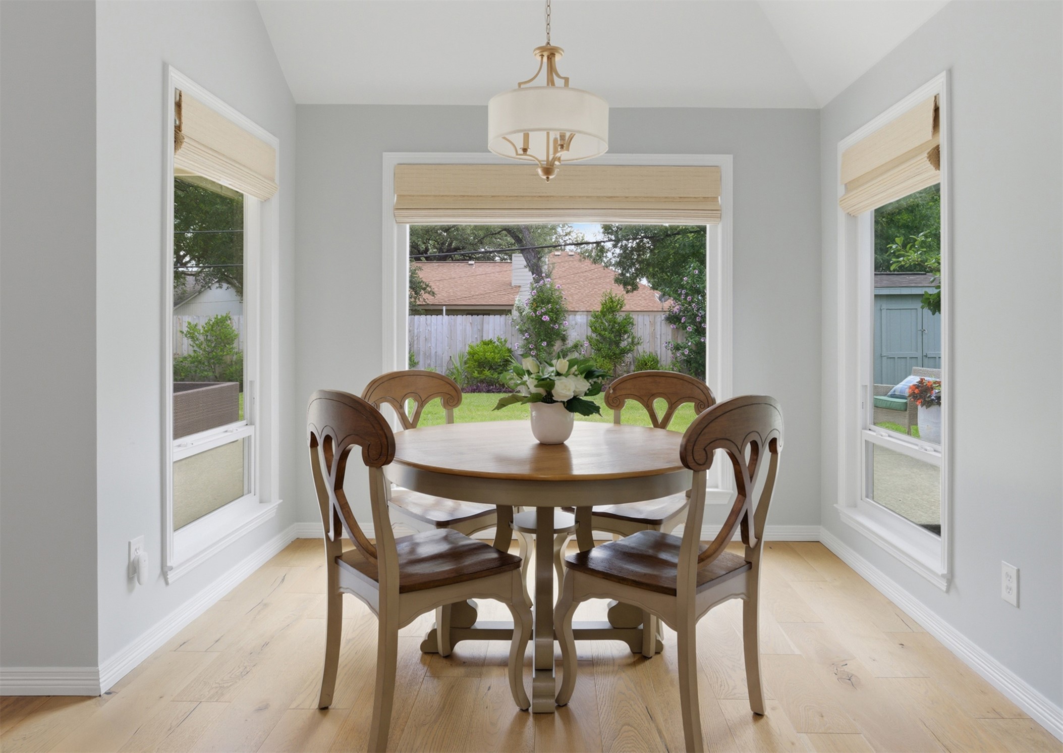 2810 Brandy Lane Georgetown, TX 78628 - Photo 8 of 38 a view of a dining room with furniture window and outside view