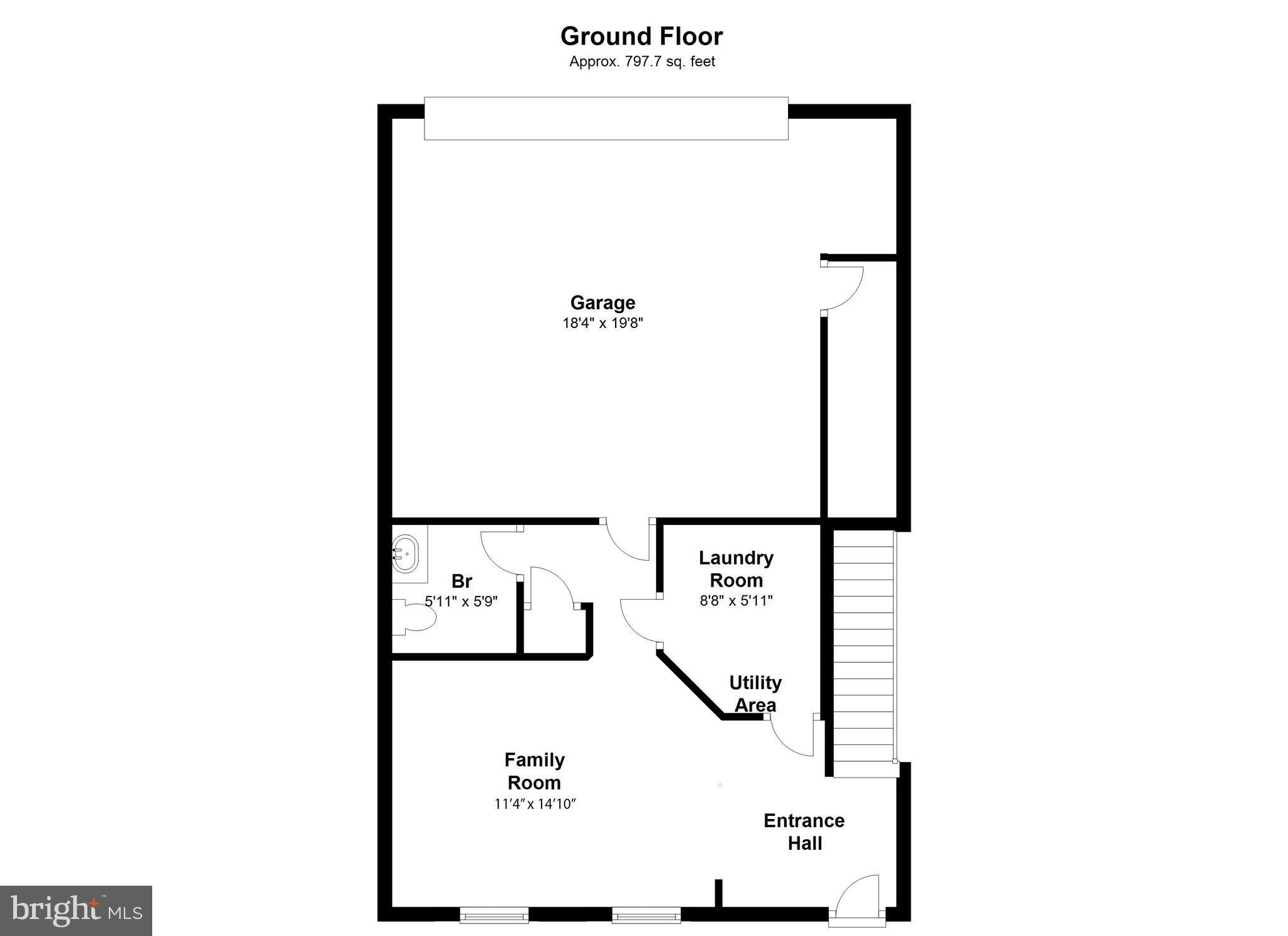 900 West Glebe Road Alexandria, VA 22305 - Photo 23 of 25 Entry Living Level with Full Bath