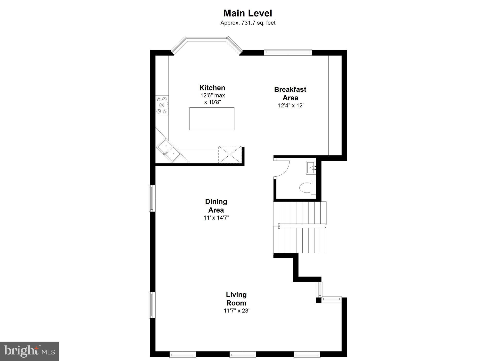 900 West Glebe Road Alexandria, VA 22305 - Photo 24 of 25 Main Living Level
