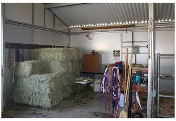20944 Windle View Road Ramona, CA 92065 - Photo 18 of 25 Hay storage with concrete floor