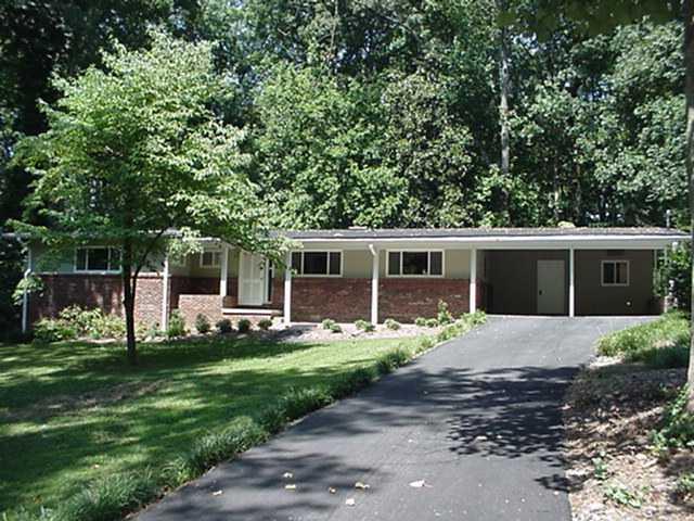 5974 Brookgreen Road Northeast Atlanta, GA 30328 - Photo 1 of 1 Exterior Front. Home Set Back From Street Affords Peace & Quiet