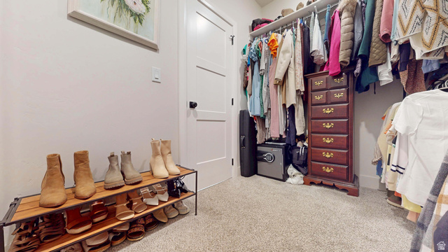 1127 4240 North Enoch, UT 84721 - Photo 25 of 56 Master Walk in closet with light carpet