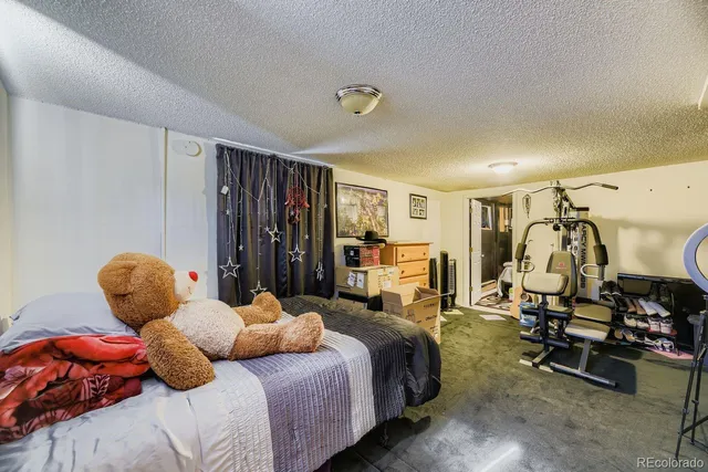 a view of a hallway with washer and dryer