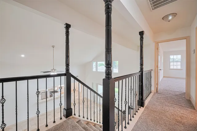 a view of a storage and utility room