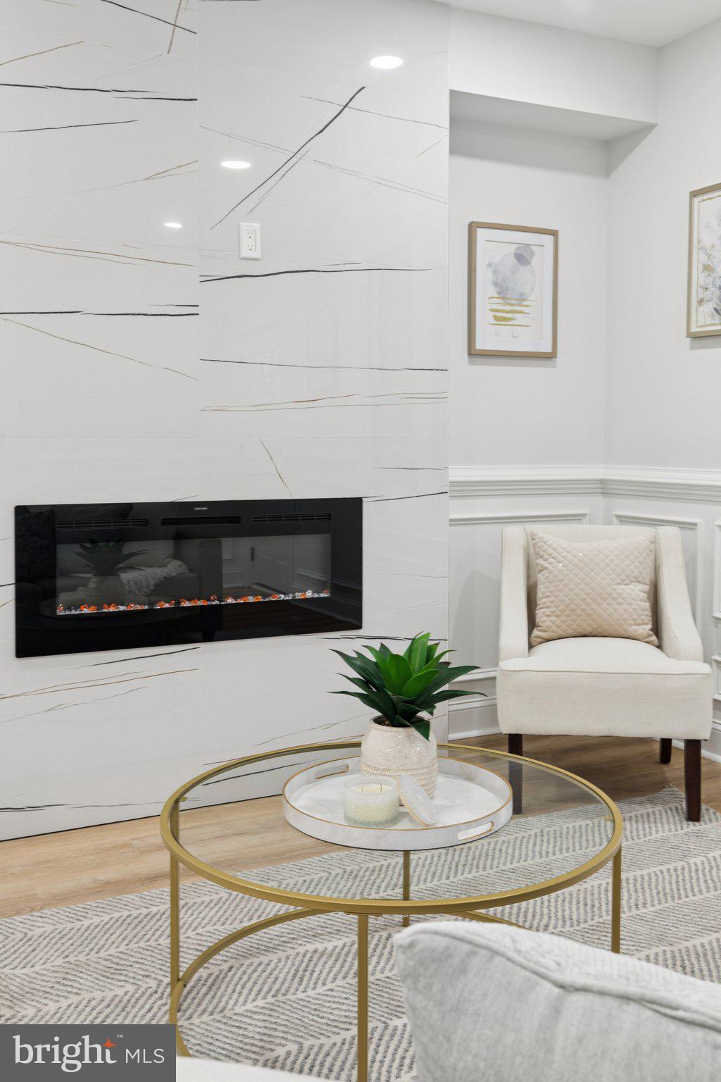 125 West Summit Avenue Haddonfield, NJ 08033 - Photo 12 of 68 a living room with furniture and a potted plant