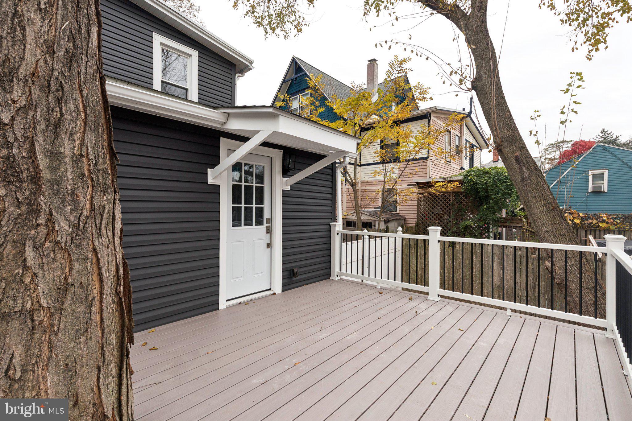 125 West Summit Avenue Haddonfield, NJ 08033 - Photo 62 of 68 a view of a house with a roof deck