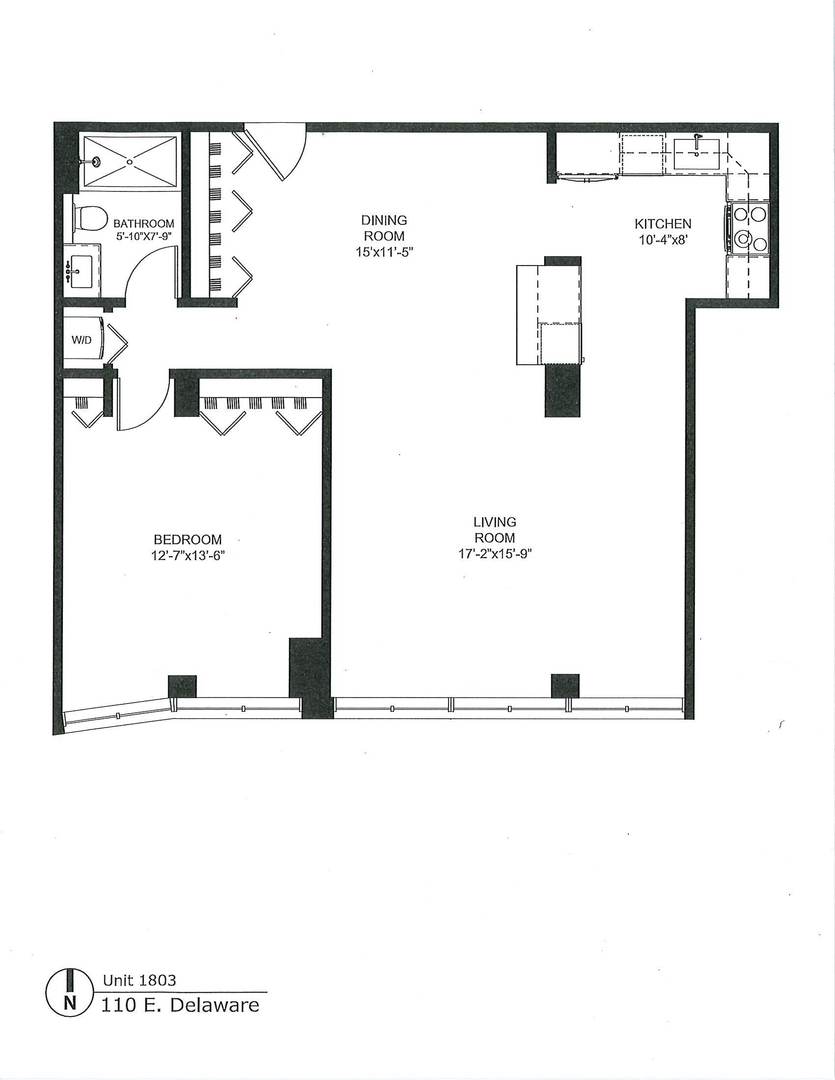 110 East Delaware Place, Unit 1803 Chicago, IL 60611 - Photo 25 of 26