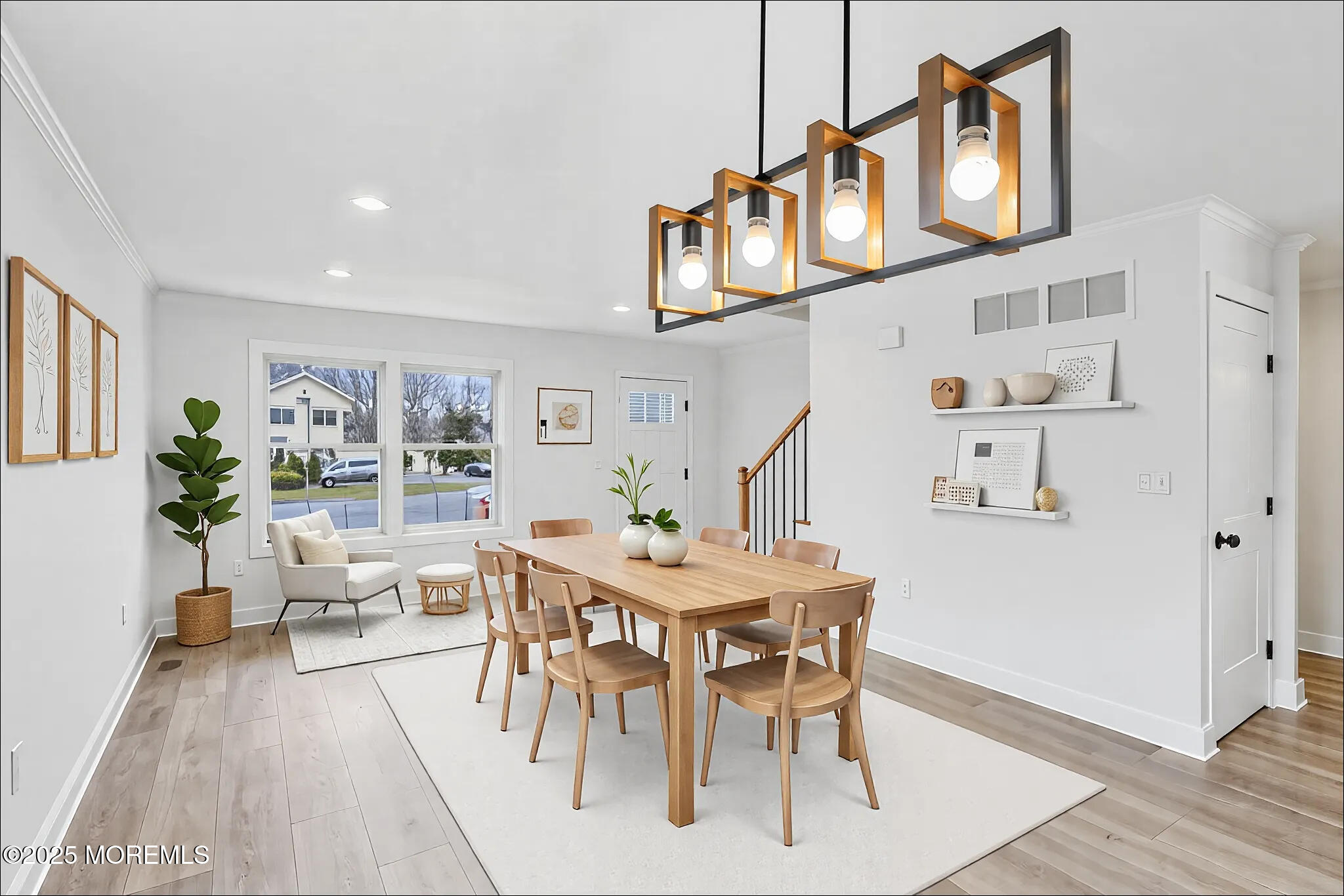 563 Holmdel Road Hazlet, NJ 07730 - Photo 4 of 50 a view of a dining room with furniture and wooden floor