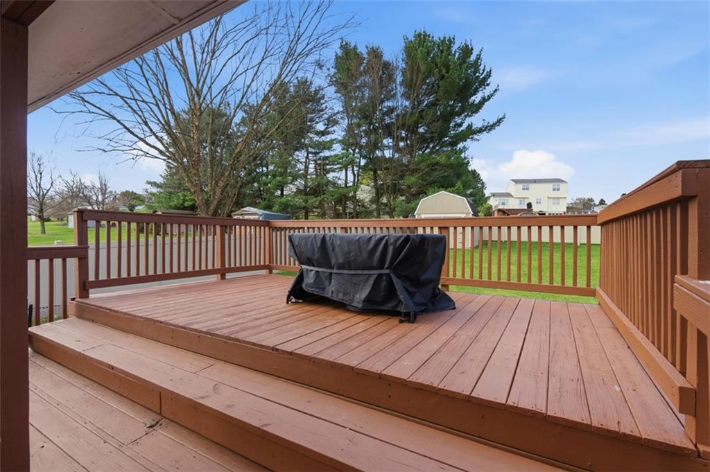 44 Rodgers Drive Coraopolis, PA 15108 - Photo 38 of 42 a view of a wooden deck with furniture