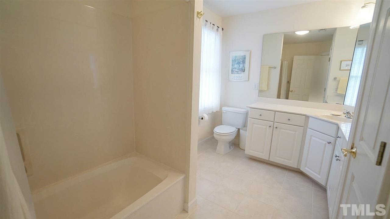 1844 Torrington Street Raleigh, NC 27615 - Photo 22 of 30 Tub-shower, large vanity