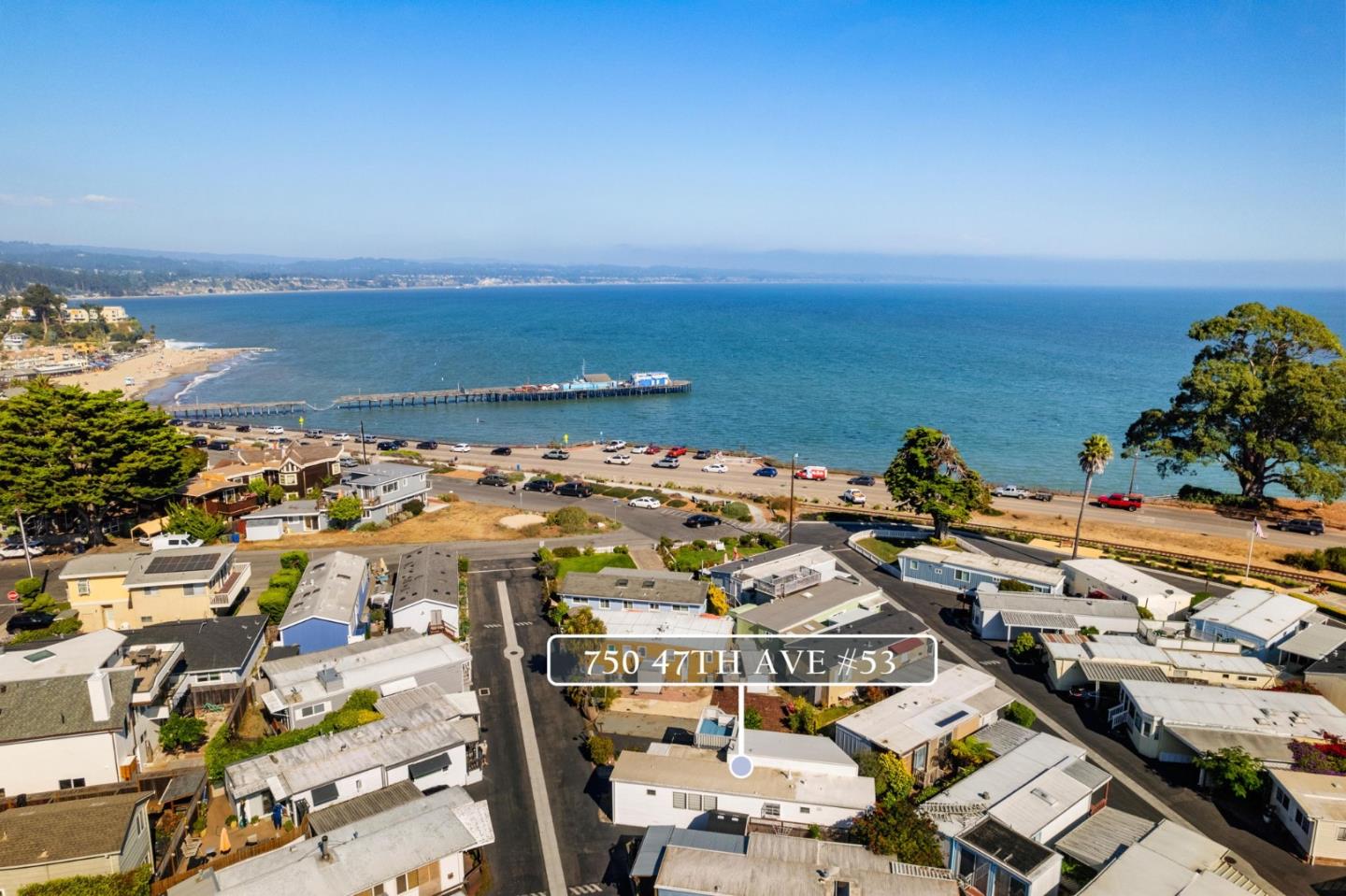 750 47th Avenue, Unit 53 Capitola, CA 95010 - Photo 27 of 39 an aerial view of a building with outdoor space