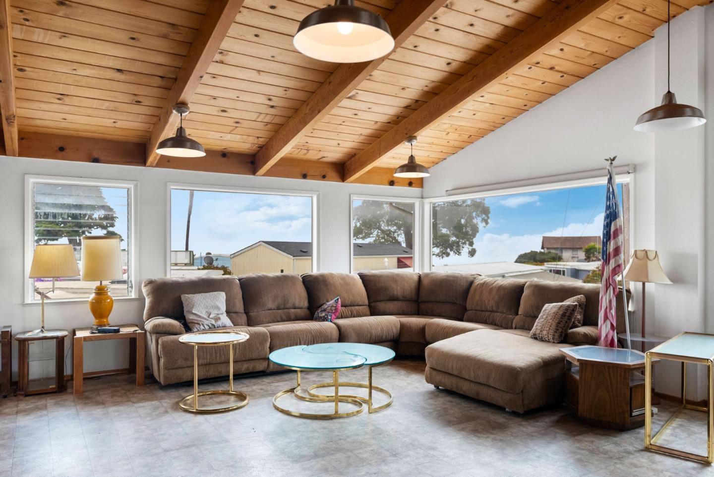 750 47th Avenue, Unit 53 Capitola, CA 95010 - Photo 36 of 39 a living room with furniture and a large window