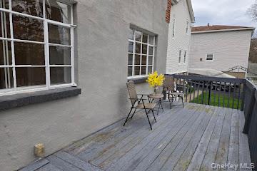 a view of outdoor seating