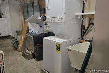 85 Front Street, Unit 2 Nyack, NY 10960 - Photo 12 of 13 a utility room with dryer and washer