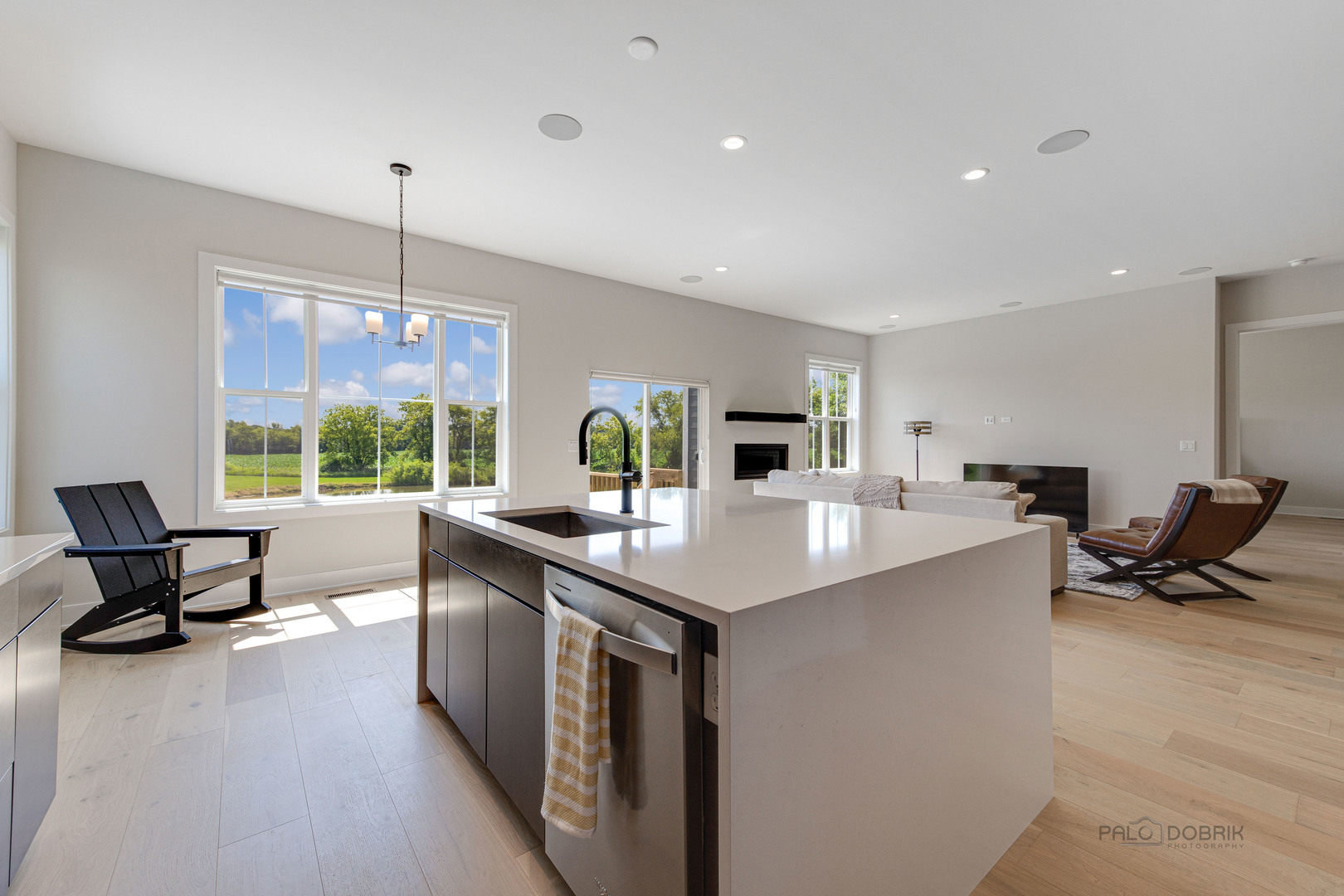3531 South Riding Ridge Elgin, IL 60124 - Photo 17 of 36 a kitchen with stainless steel appliances granite countertop a sink and a counter top space