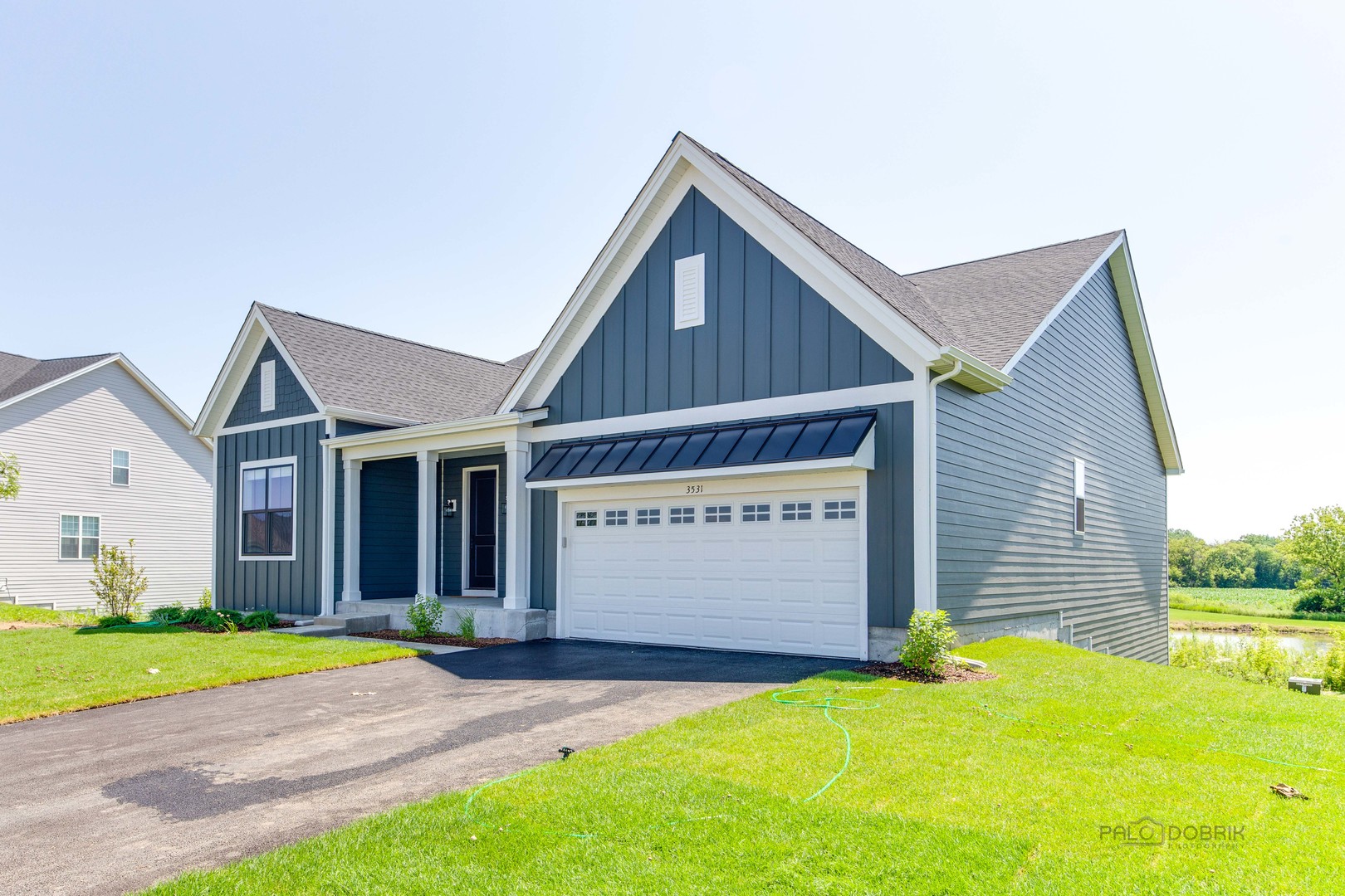 3531 South Riding Ridge Elgin, IL 60124 - Photo 36 of 36 a view of outdoor space yard and front view of a house