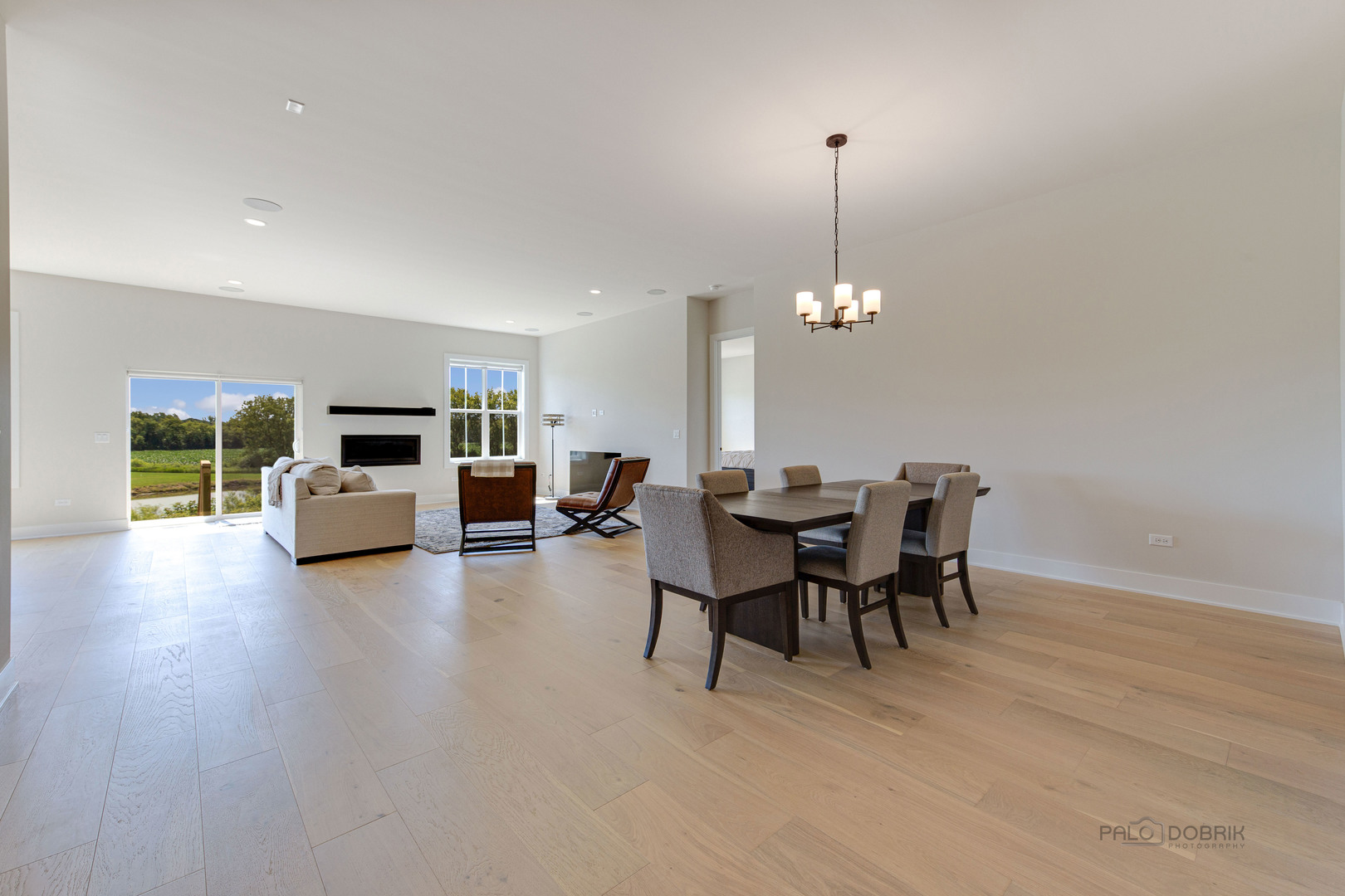 3531 South Riding Ridge Elgin, IL 60124 - Photo 6 of 36 a view of a dining room with furniture and chandelier