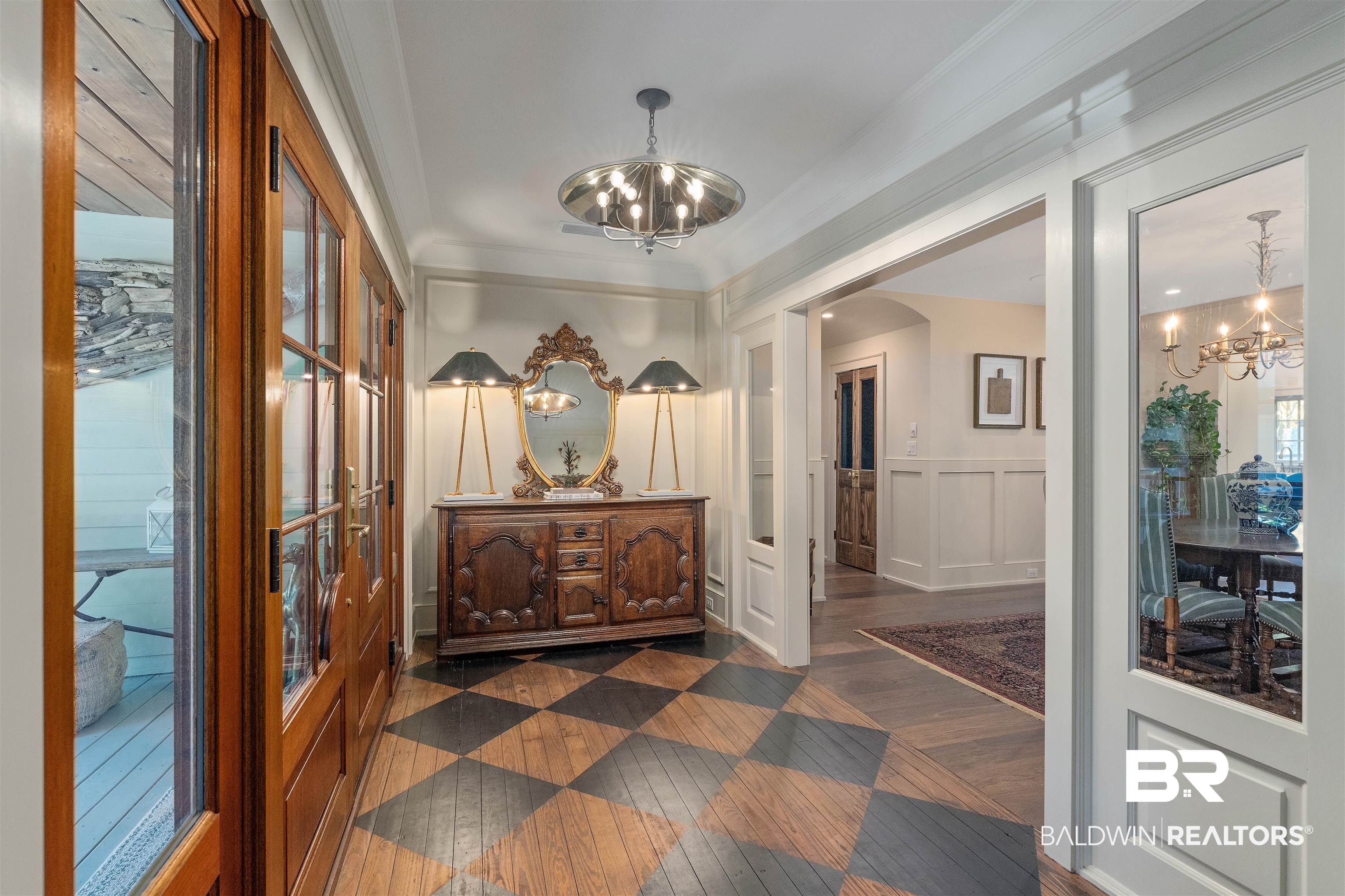 59 North Church Street Fairhope, AL 36532 - Photo 3 of 51 Entry with original hardwood floors
