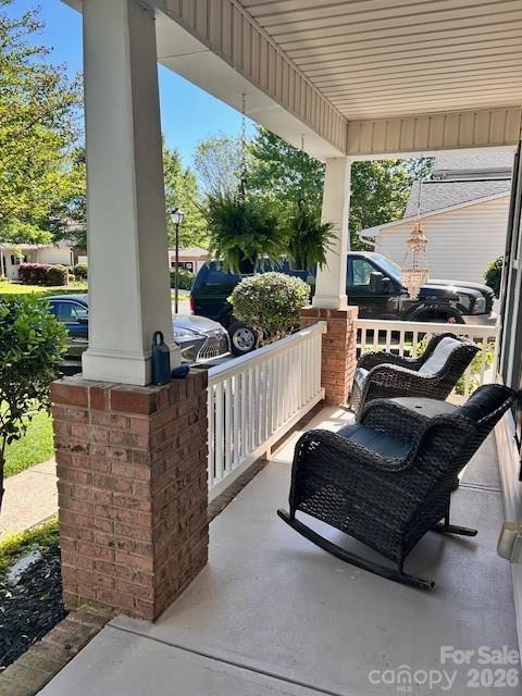 8006 Fine Robe Drive Indian Trail, NC 28079 - Photo 3 of 25 a view of couches in the balcony