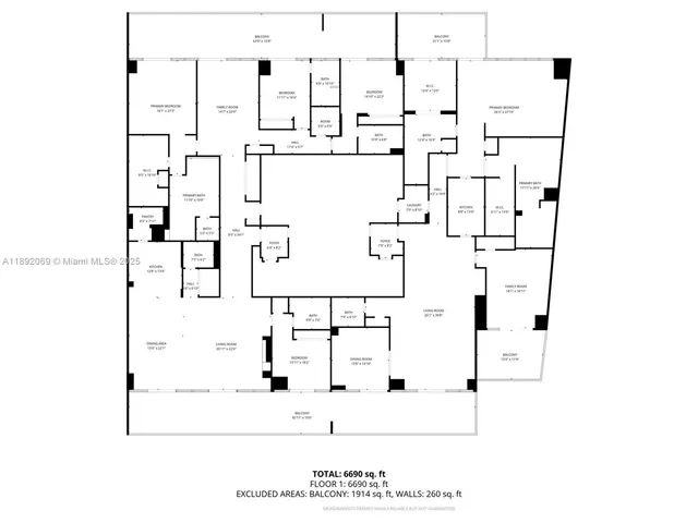 $10,600,000 | 9701 Collins Avenue, Unit 2103S, Bal Harbour, FL 33154
