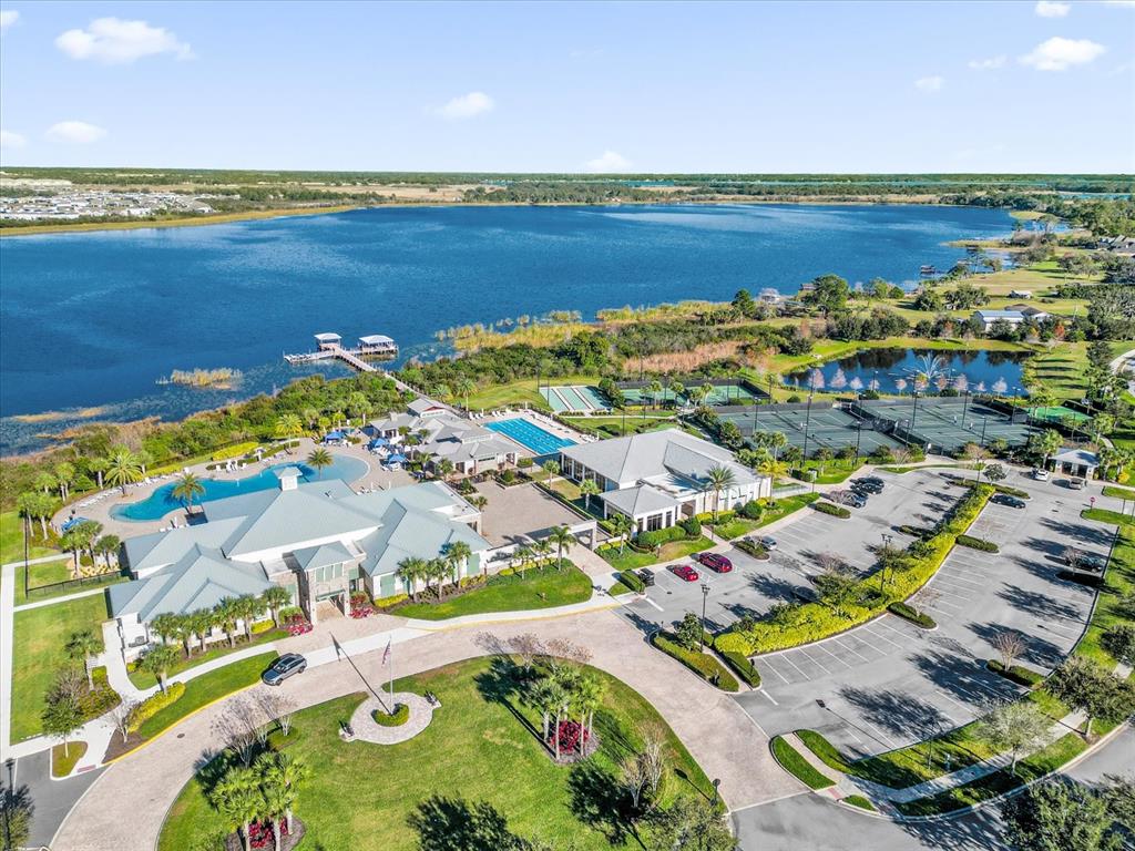 2360 Datura Loop St. Cloud, FL 34772 - Photo 33 of 46 an aerial view of ocean and residential building with outdoor space