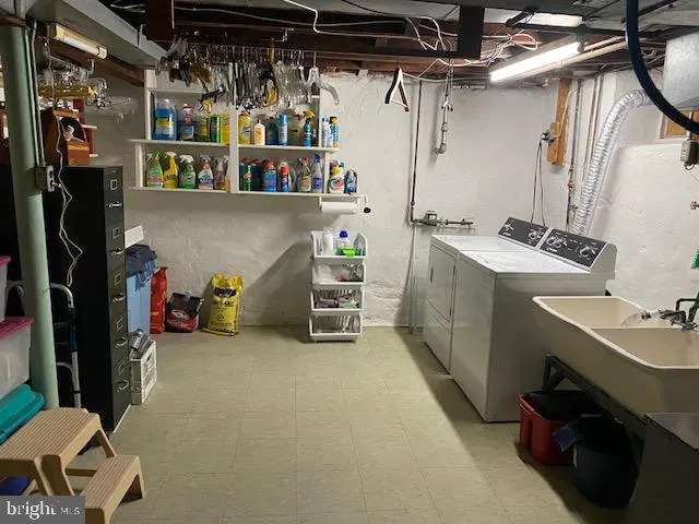 a room with storage and utility