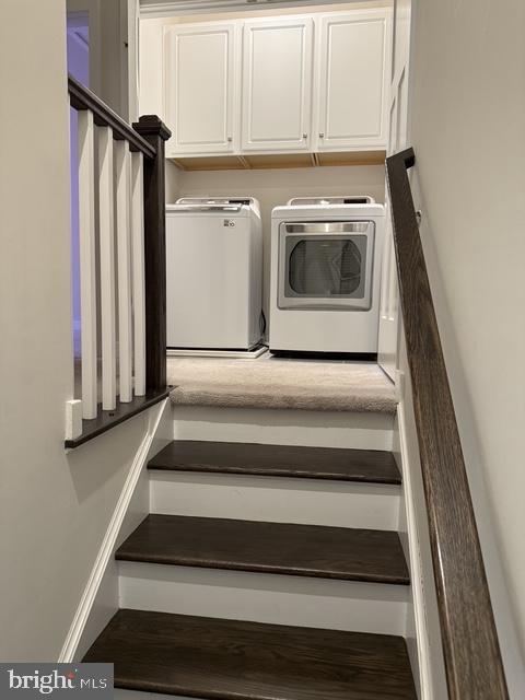 711 Quarry Point Road Malvern, PA 19355 - Photo 14 of 26 a view of a hallway with washer and dryer