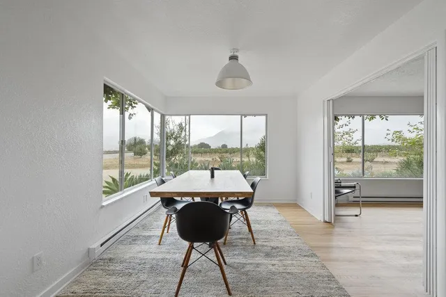 a living room with a couch and a flat screen tv