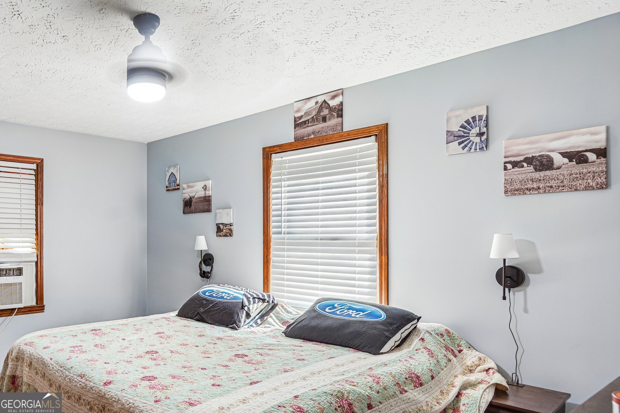 241 Busbin Road Fayetteville, GA 30215 - Photo 23 of 45 a bedroom with a bed and a window
