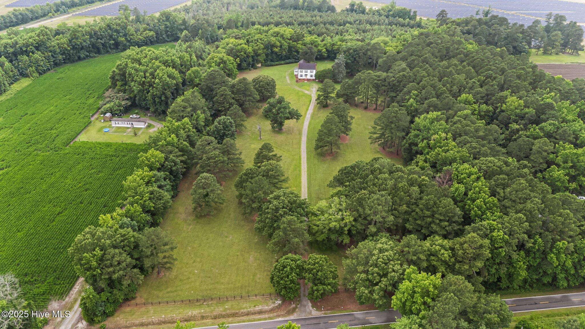 5662 Morning Star Church Road Battleboro, NC 27809 - Photo 40 of 51 Aerial view