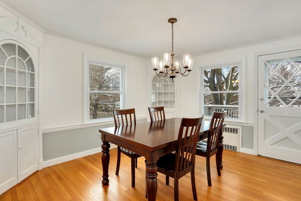43 Montview Road Chelmsford, MA 01824 - Photo 8 of 40 a view of a dining room with furniture window and wooden floor