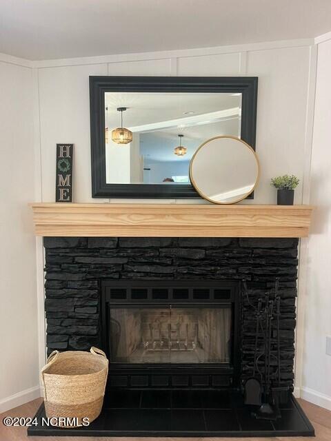 328 Groves Point Circle Hampstead, NC 28443 - Photo 10 of 39 Fireplace Close Up