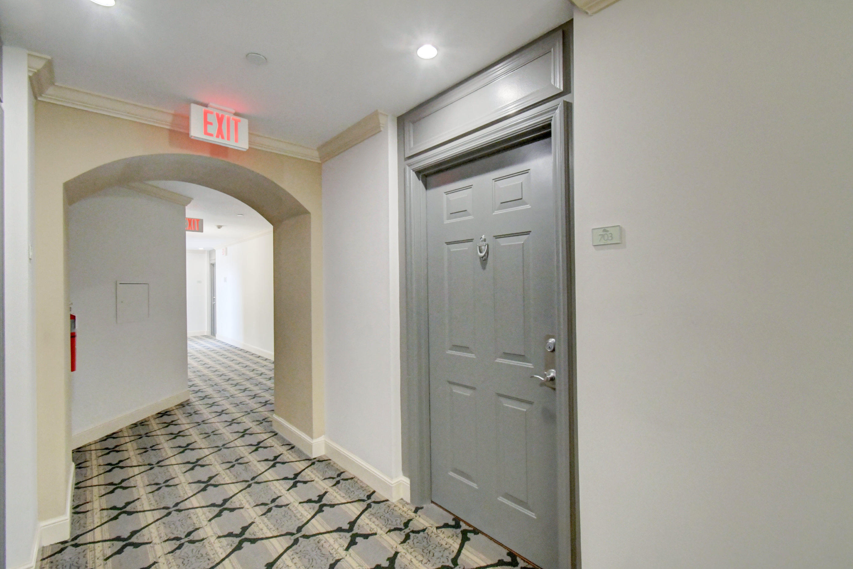 233 South Federal Highway, Unit 703 Boca Raton, FL 33432 - Photo 36 of 63 Steps to elevator, stairs & trash chute!