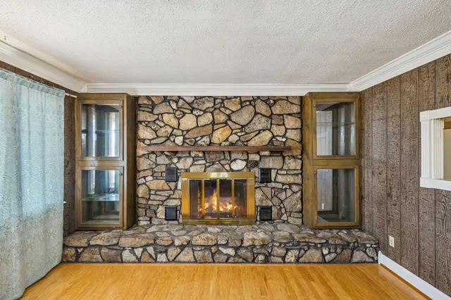 a front view of a house with entryway