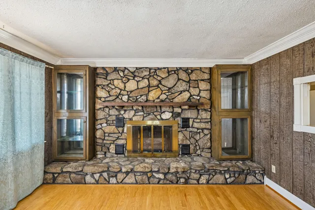 a front view of a house with entryway