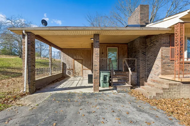 a view of outdoor space with seating