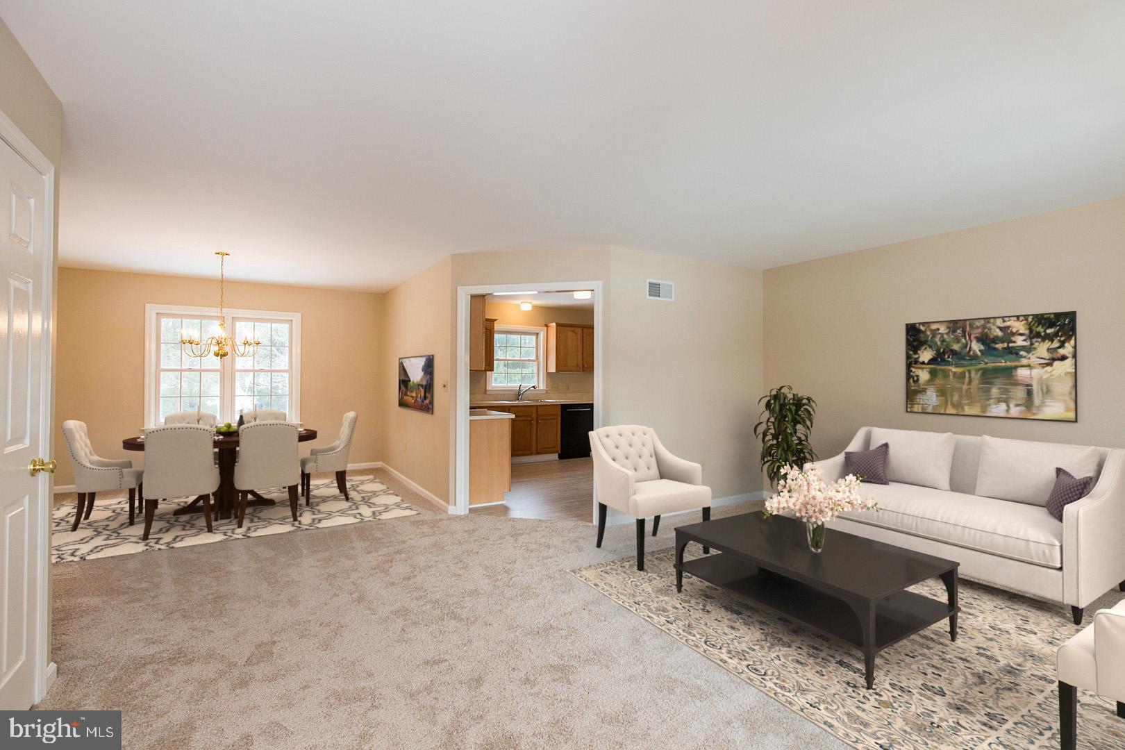 1029 Hunsicker Road Lancaster, PA 17601 - Photo 7 of 44 Living/dining (virtually staged)