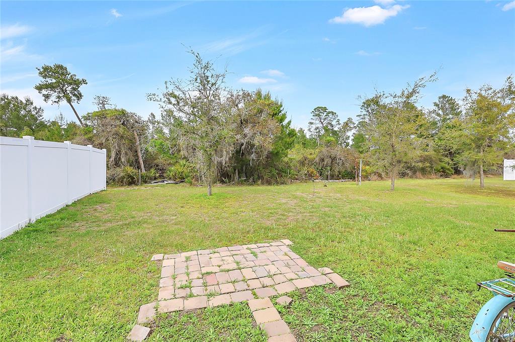 2726 Harmonia Hammock Road Harmony, FL 34773 - Photo 17 of 18 a view of yard with green space